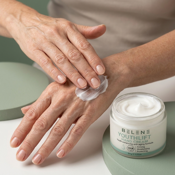 Belene Organics agisce su più livelli dell'invecchiamento cutaneo contemporaneamente.